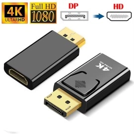 Адаптер DisplayPort към HDMI, 4K 60Hz