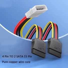 Адаптер IDE Molex към 2 SATA