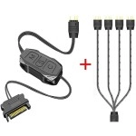 ARGB контролер, 5V 3Pin, SATA