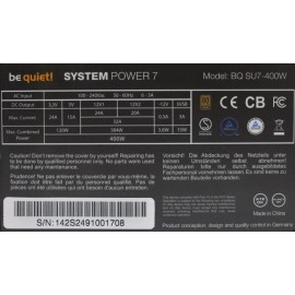 Захранване be quiet! System Power 7 400W