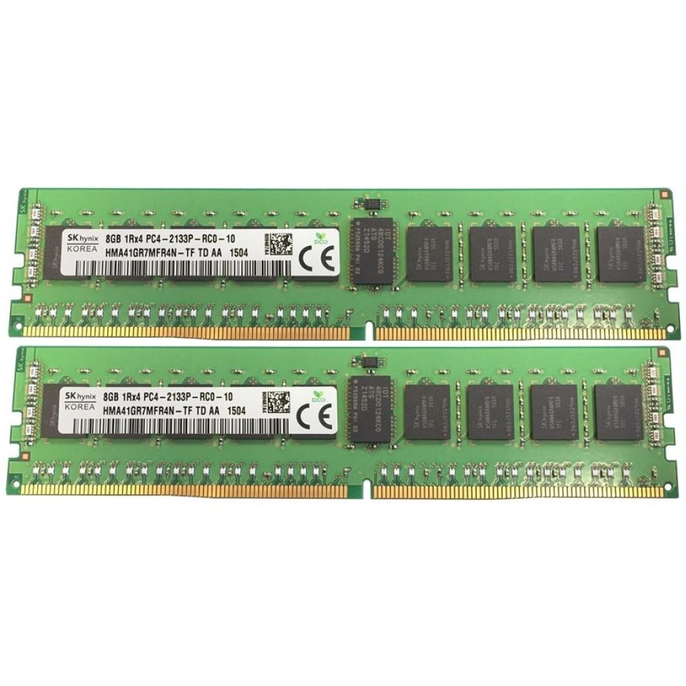 RAM SK Hynix 16GB 2x8gb 2133Mhz DDR4 ECC Registered