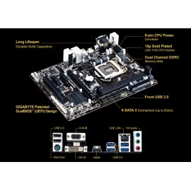 Дънна платка Gigabyte GA-H97M-HD3 1150