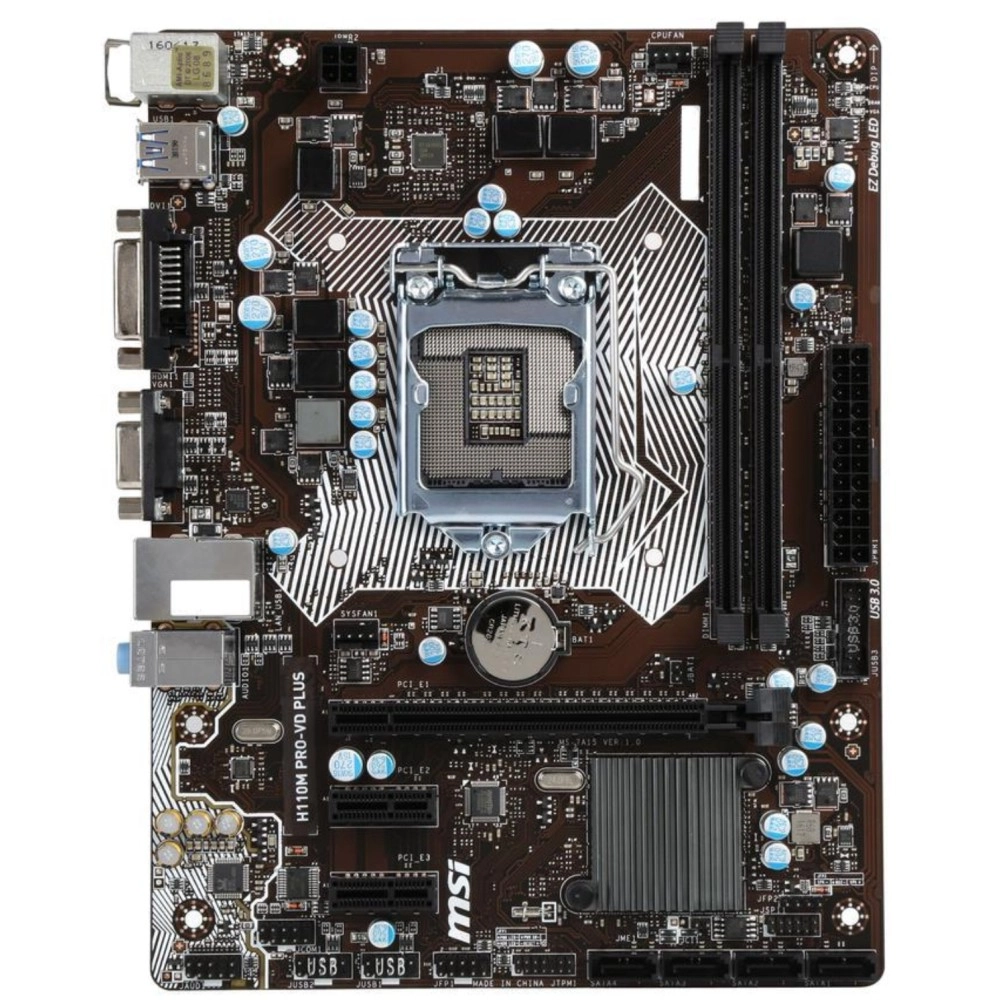 Дънна платка MSI H110M PRO-VD PLUS 1151