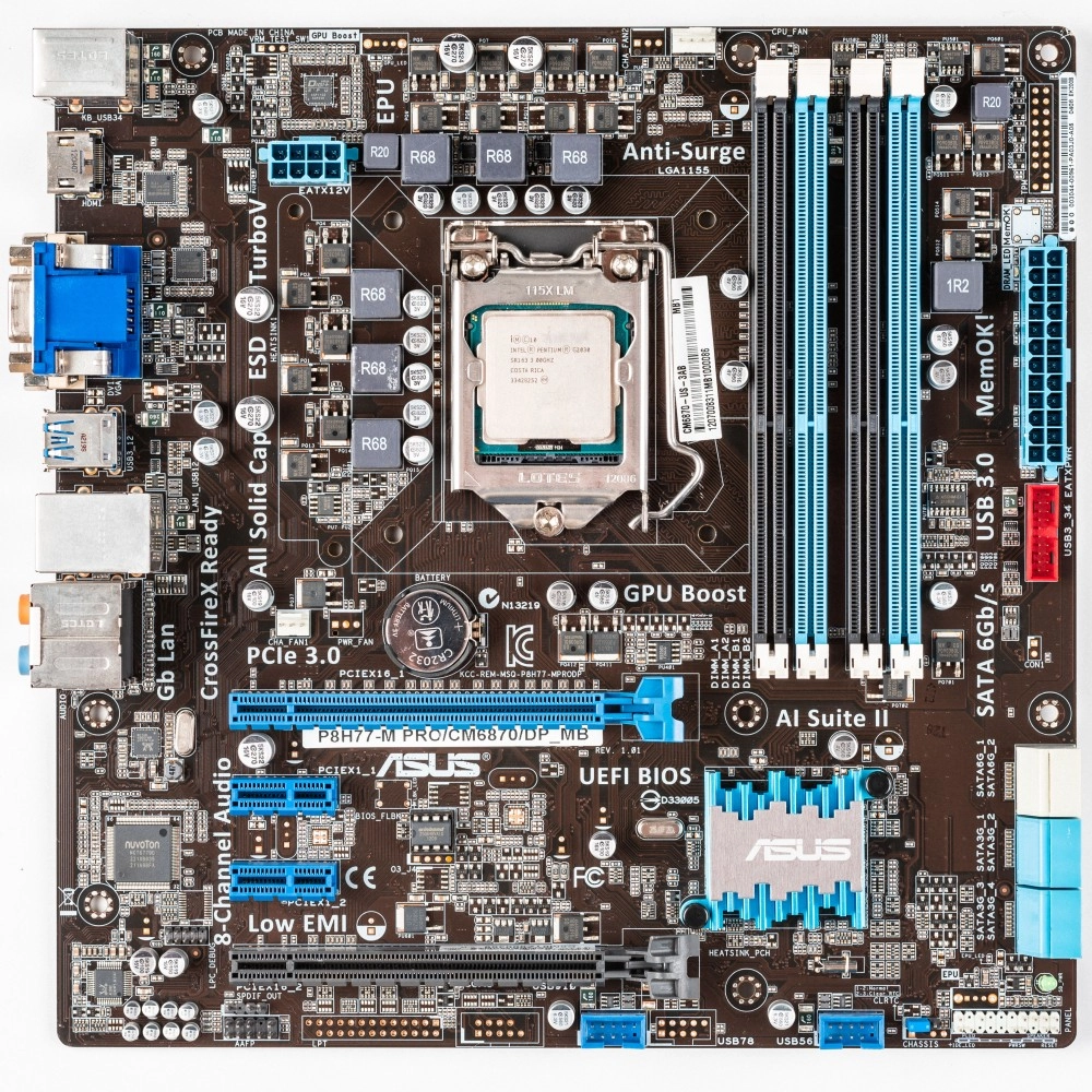 Дънна платка ASUS P8H77-M Pro 1155