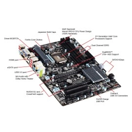 Дънна платка Gigabyte GA-Z68X-UD3H-B3 1155