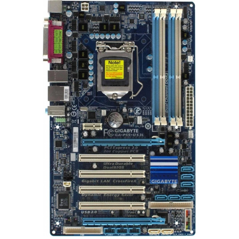Дънна платка Gigabyte GA-P55-US3L 1156
