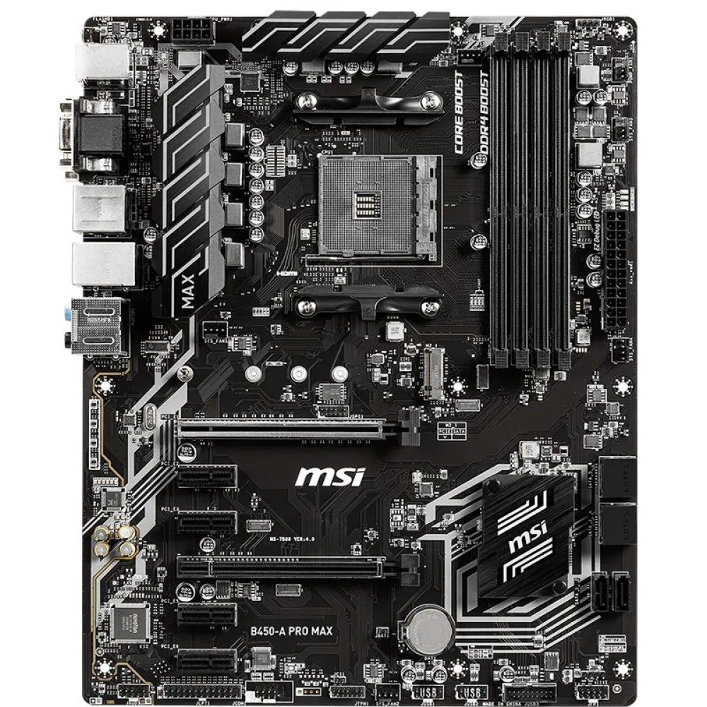 Дънна платка MSI B450-A PRO MAX AM4