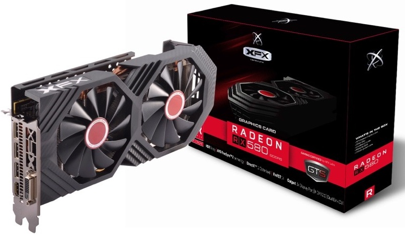 Геймърска видео карта XFX Radeon RX 580 GTS XXX Edition 8GB GDDR5.
