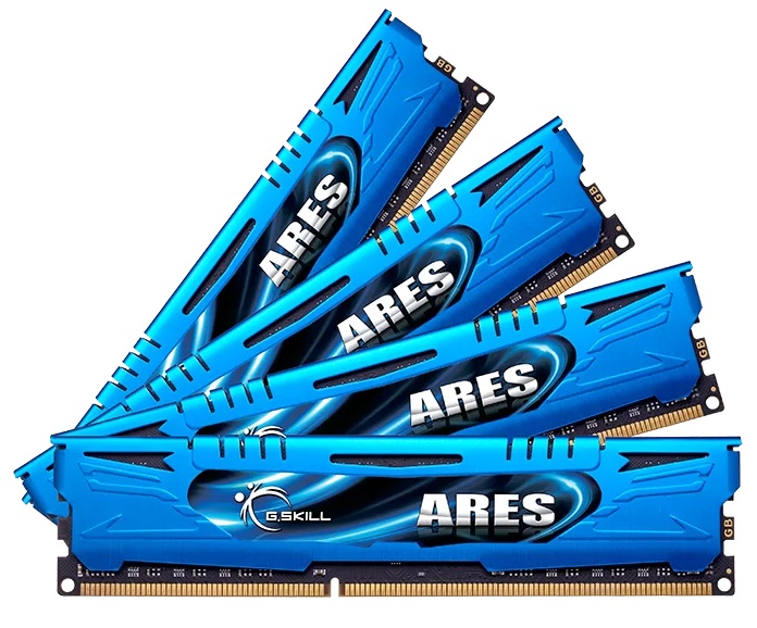Оперативна RAM памет G.SKILL Ares 32GB (4x8GB) DDR3 2400MHz.